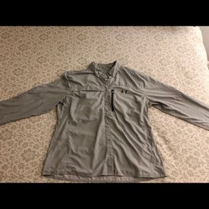 Long sleeve button down Under Armour shirt